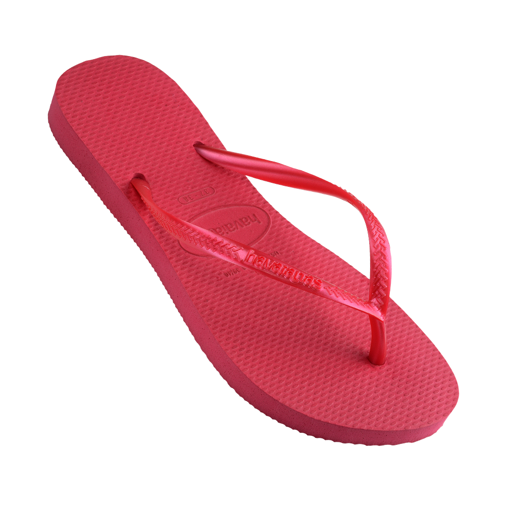 Slim Metallic Thongs