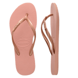 Slim Metal Logo Thongs