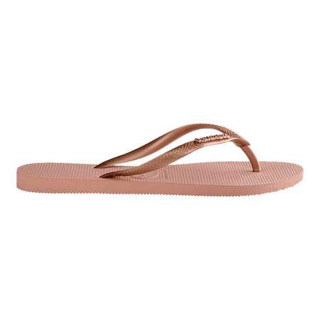 Slim Metal Logo Thongs