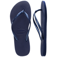 Slim Metallic Thongs