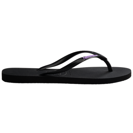 Slim Rubber Logo Thongs