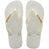 Top Logo Metallic Thongs