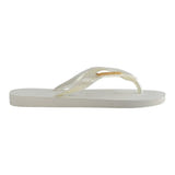 Top Logo Metallic Thongs