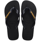 Top Logo Metallic Thongs