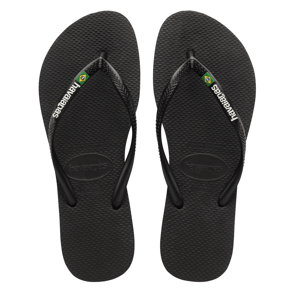Slim Brazil Flag Thongs