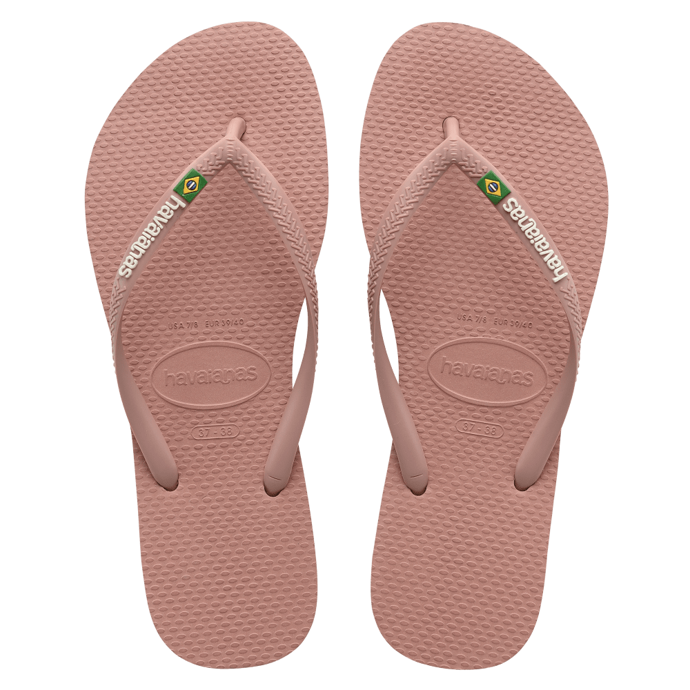 Slim Brazil Flag Thongs
