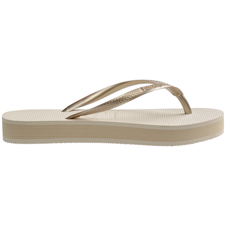 Slim Flatform Thongs