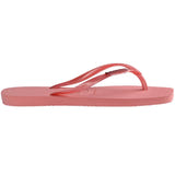 Slim Square Metal Logo Thongs