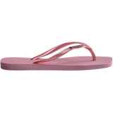 Slim Square Metal Logo Thongs