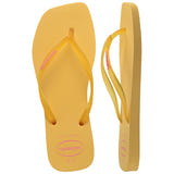 Slim Square Logo Jelly Strap Thongs