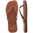 Slim Square Toe Logo Thongs