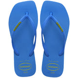 Slim Square Toe Logo Thongs