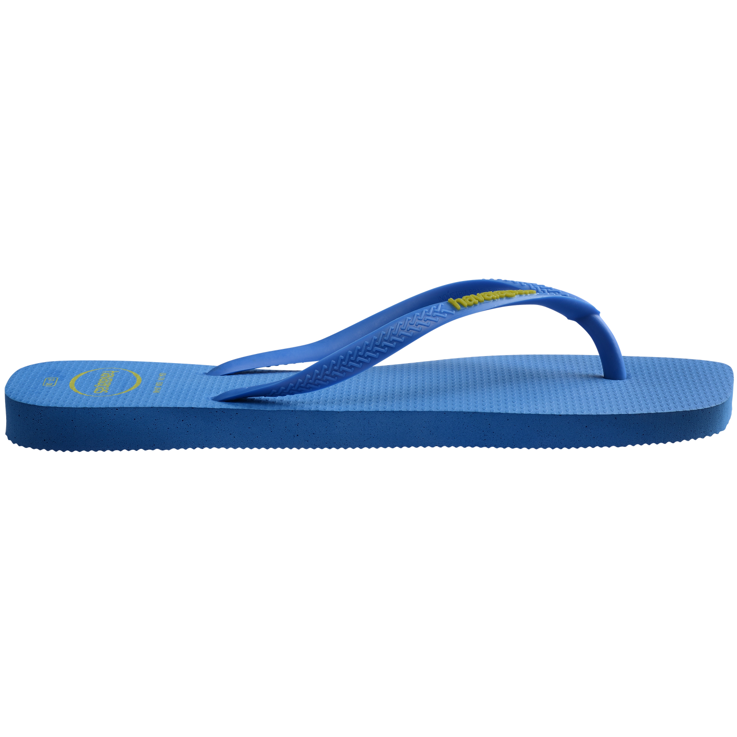 Slim Square Toe Logo Thongs