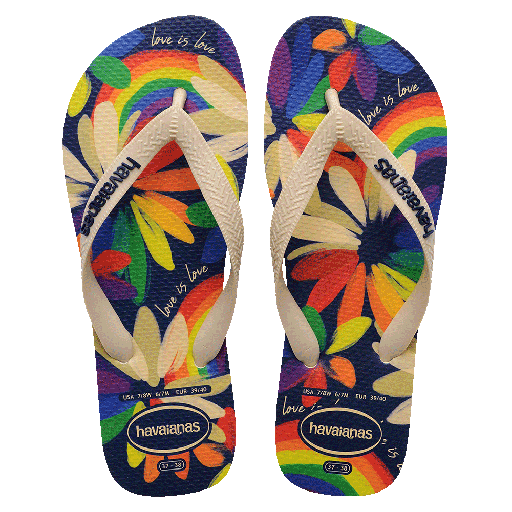 Top Rainbow Thongs