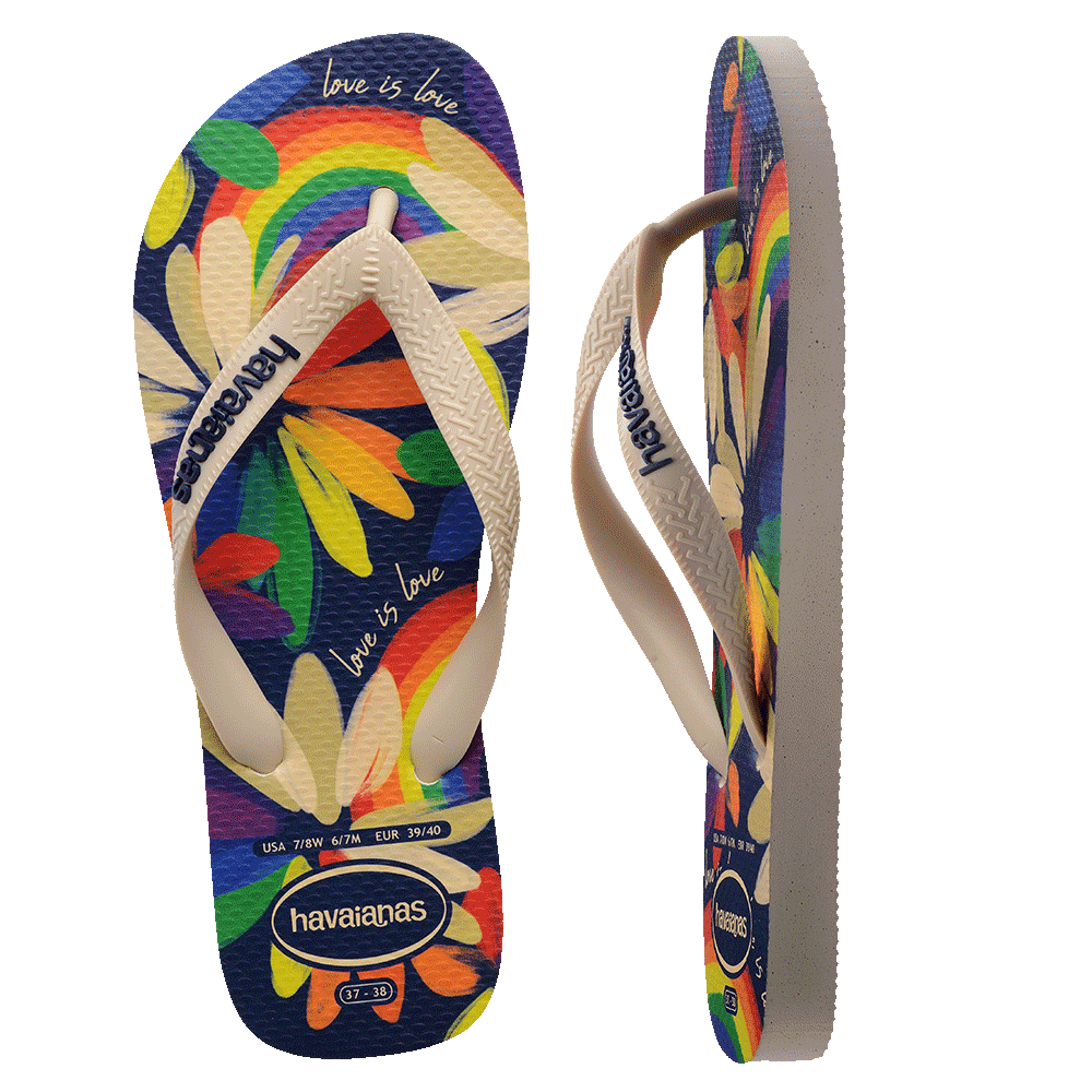 Top Rainbow Thongs