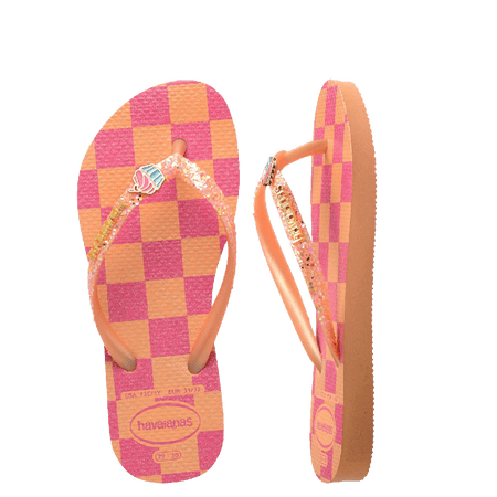 Kids Slim Glitter Trendy Thongs