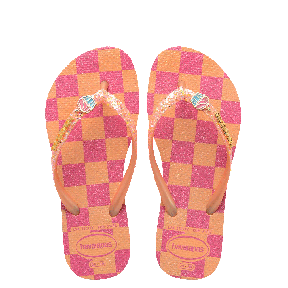 Kids Slim Glitter Trendy Thongs