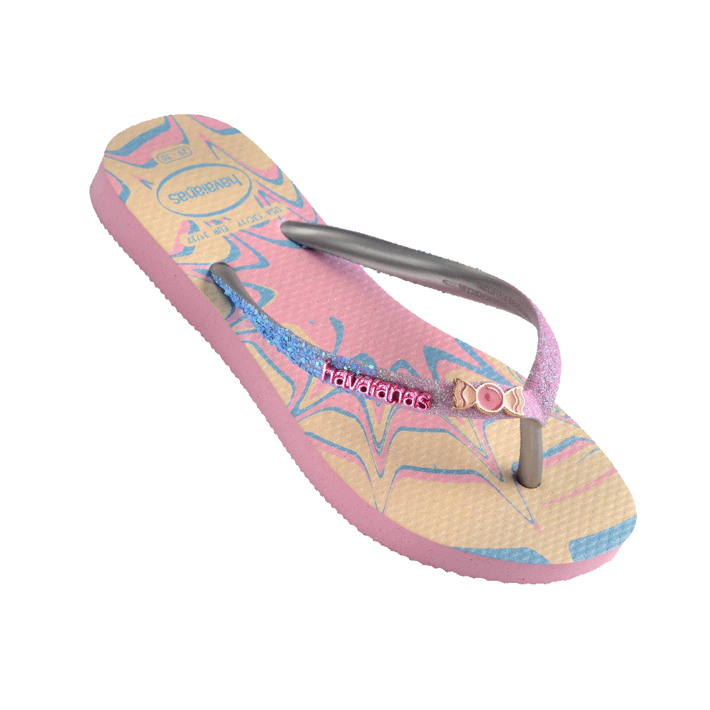 Kids Slim Glitter Trendy Thongs