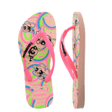 Kids Slim Powerpuff Girls Thongs