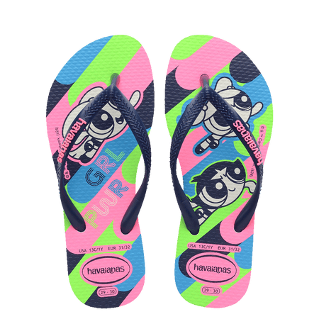 Kids Slim Powerpuff Girls Thongs
