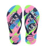 Kids Slim Powerpuff Girls Thongs