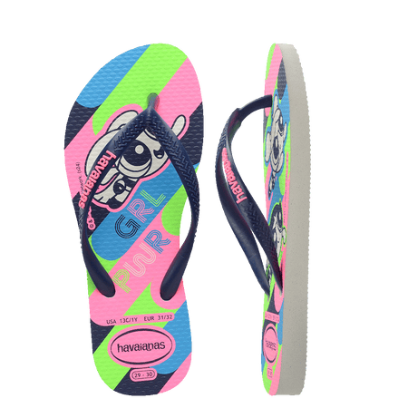 Kids Slim Powerpuff Girls Thongs