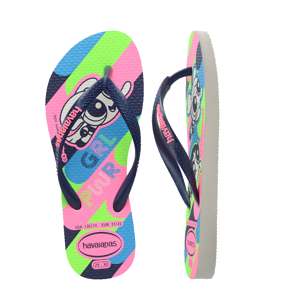Kids Slim Powerpuff Girls Thongs