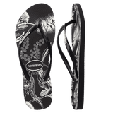 Slim B&W Native Thongs