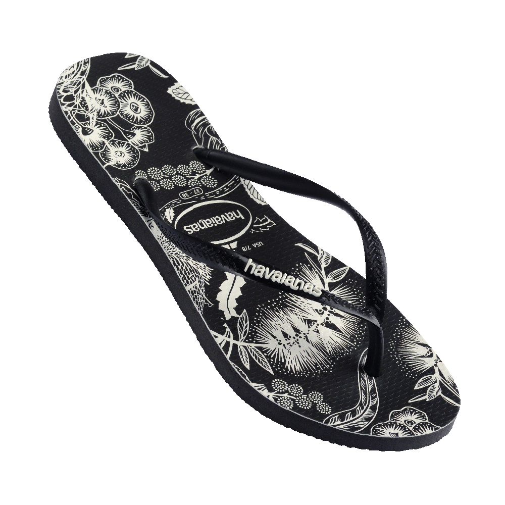 Slim B&W Native Thongs