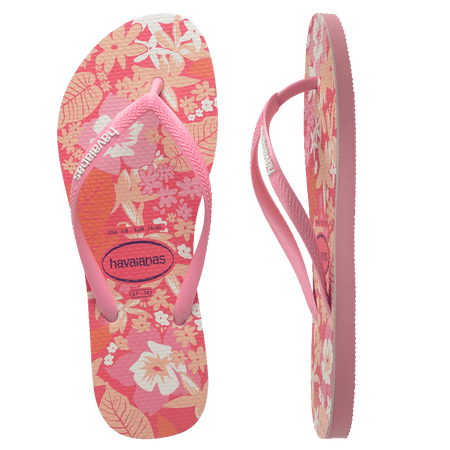 Slim Ditsy Bloom Thongs