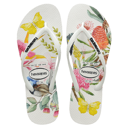 Slim Flora Thongs