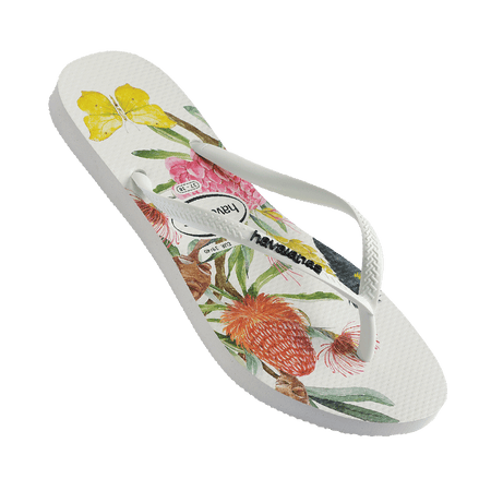Slim Flora Thongs