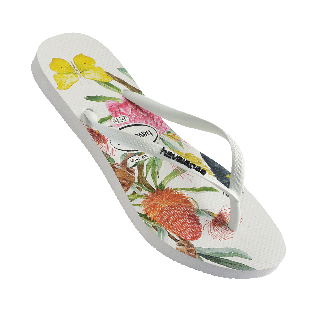 Slim Flora Thongs