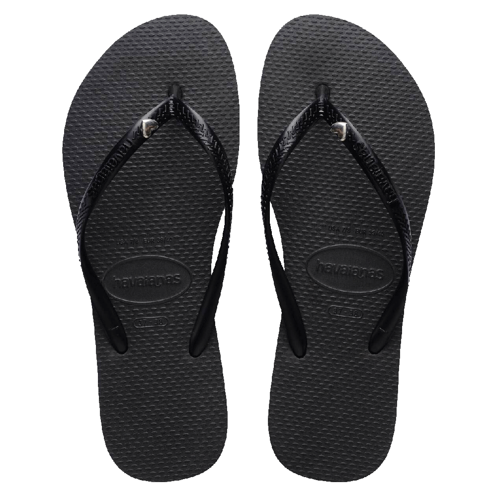 Slim Metal Heart Thongs