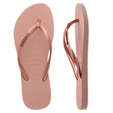 Slim Metal Logo Thongs