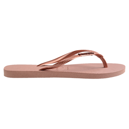 Slim Metal Logo Thongs