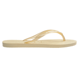 Slim Metallic Thongs