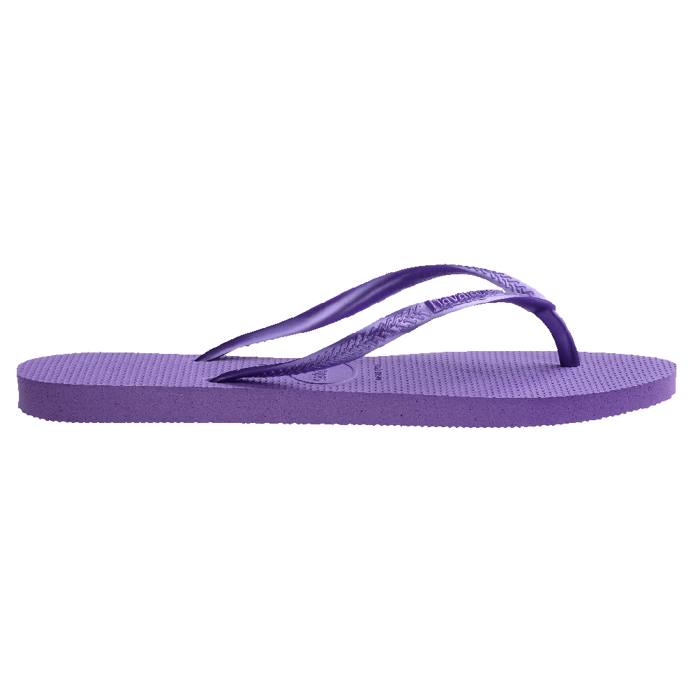 Slim Metallic Thongs