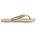 Slim Metallic Thongs
