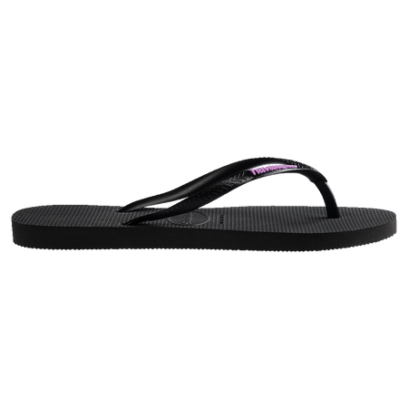 Slim Rubber Logo Thongs