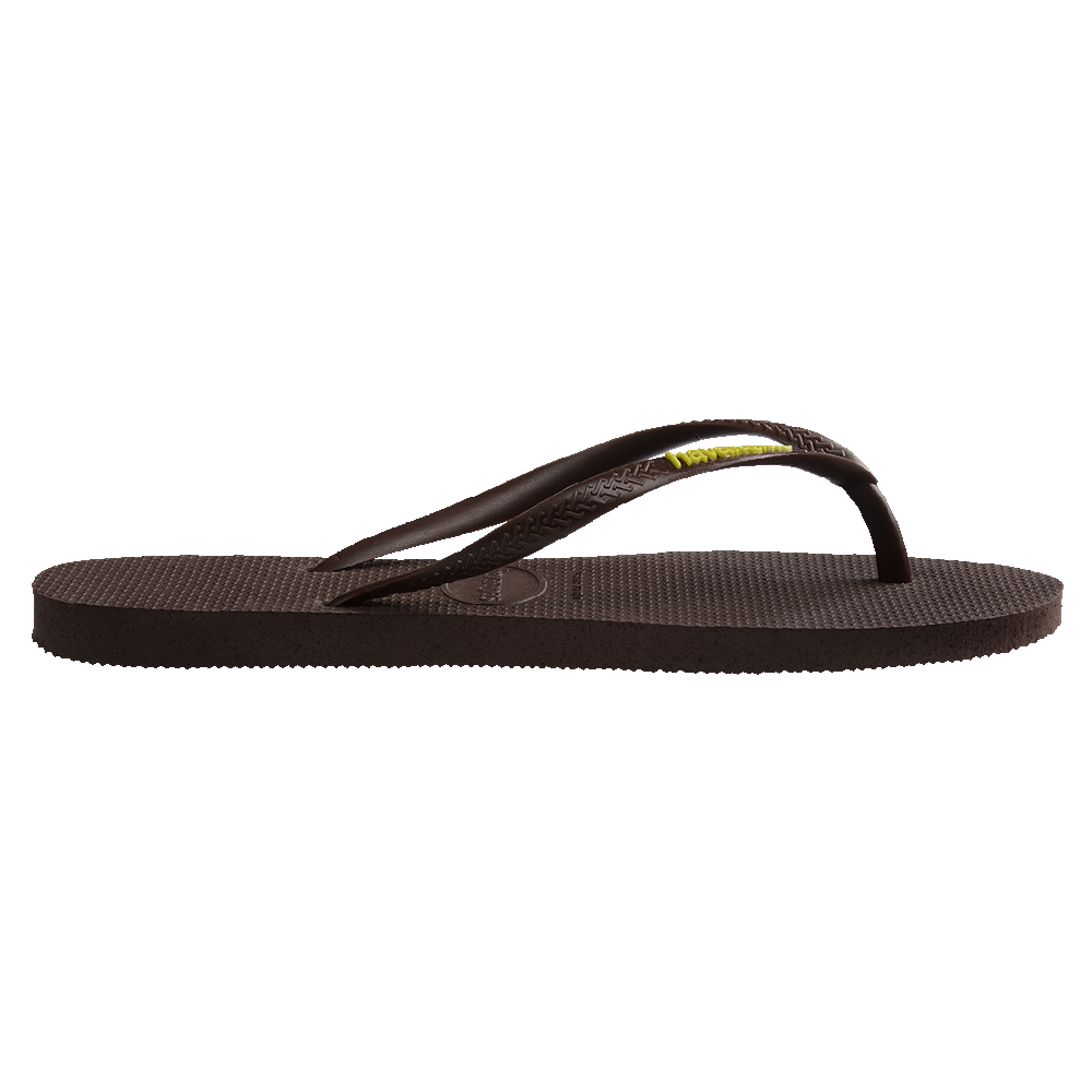 Slim Rubber Logo Thongs