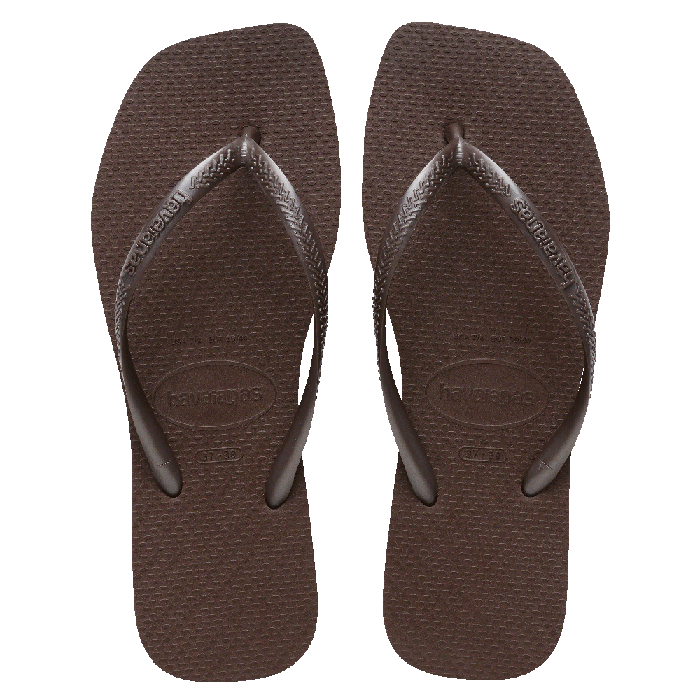 Slim Square Toe Thongs