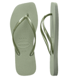 Slim Square Toe Thongs