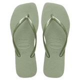 Slim Square Toe Thongs