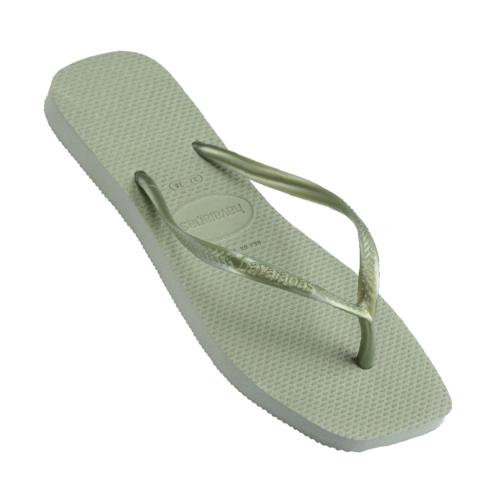 Slim Square Toe Thongs