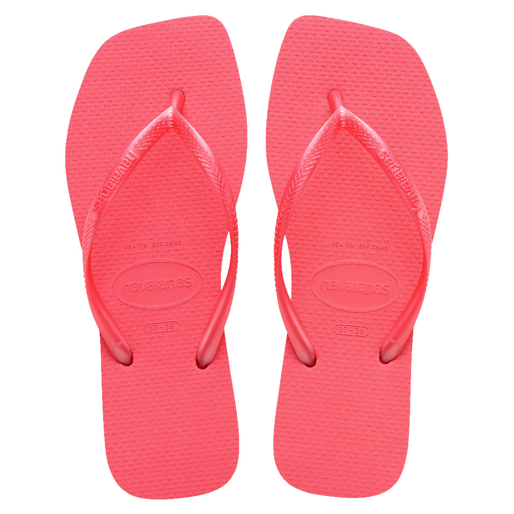 Slim Square Toe Thongs