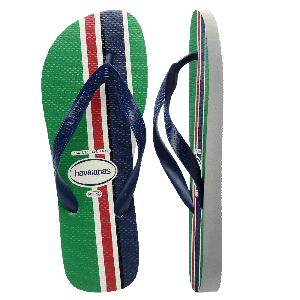 Top Nauty Stripe Thongs