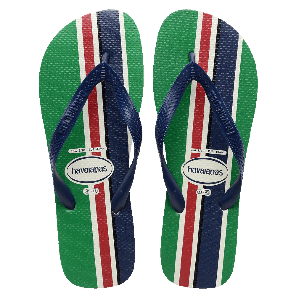 Top Nauty Stripe Thongs
