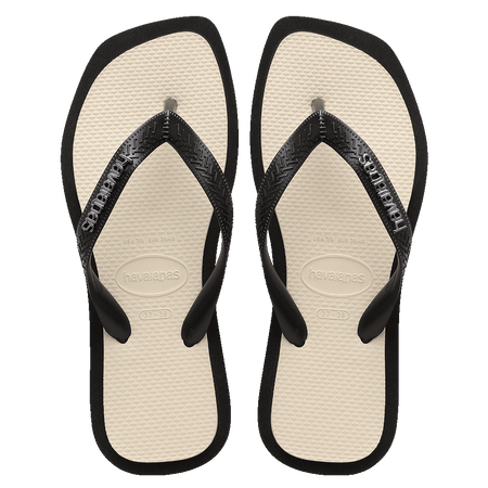 Top Square Toe Fusion Thongs