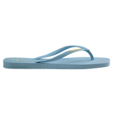 Slim Square Toe Logo Thongs